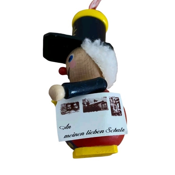 GERMAN HANDCRAFTED CHRISTMAS ORNAMENT - Picture 2 of 4